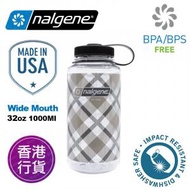 香港行貨 Original Wide Mouth 32oz 闊口 無雙酚 A 水壺 水樽 (1000ml) Beige Plaid 682020-0133