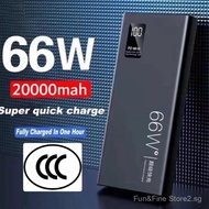[3CCC CERTIFIED] [SNUGSG SIGNATURE] PREMIUM 66W 20000 MAH LARGE CAPACITY SUPER FAST CHARGING POWERBA