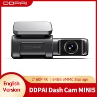 DDPAI Dash Cam Mini 5 4K 2160P HD DVR Car Camera Hidden Android Wifi Auto Drive Vehicle Video Record