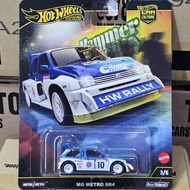 HOT WHEELS PREMIUM MG METRO 6R4 HAMMER DROP CAR CULTURE