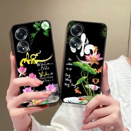 Oppo A58 4G/ A78 4G/ A58 5G/ A78 5G case with fortune, calligraphy, peace, ring, heart