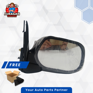 Kaca Spion Mirror Mobil Avanza Xenia - Kanan/Kiri - Manual Model Electric - Hitam / Chrome - Emgi - 