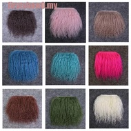 FIRSTSHOW BJD Hair Wefts, Wig Handmade Hook Fake Hair BJD Hair Row, DIY Hair For Dolls Bjd Dolls Diy