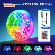 PEONYTWO Smart LED Strip Lights, USB Self-adhesive Flexible Tape Lamp,  E-sports Ambient Lighting Li