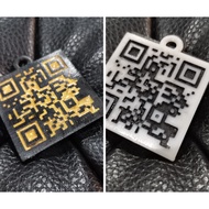Keychain QR code Scan Account @Line Easy Money No Need To Remember The Numbers. B.c.