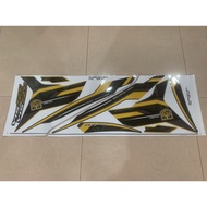 Y15 Y15ZR LC150 2022 ( 53 ) Body Stripe Sticker - Green / Black / Grey / Yellow / Cyan / Red / Blue 