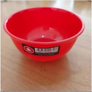 Mangkuk Merah Kecil Plastik Ultra 10cm - Dapur Karya Mdn