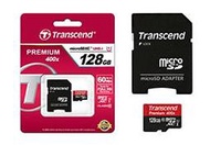 [百威電子] 終身保固 創建 Transcend 128GB microSDXC Class 10 UHS-I 記憶卡 