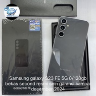 Samsung galaxy S23 FE 5G 8/128gb bekas second like new garansi sein on