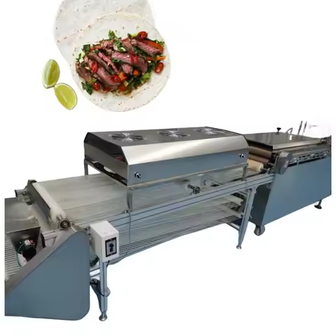 Flour Tortilla Machine Pita Arabic Bread Maker Pizza Bread Making Machine