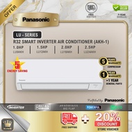 [𝐅𝐑𝐄𝐄 𝐃𝐄𝐋𝐈𝐕𝐄𝐑𝐘] PANASONIC R32 Smart 5 Star Energy Saving Inverter Wifi Air Conditioner Aircond - LU 