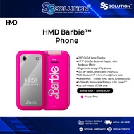 HMD Barbie™ Flip Phone 4G (64MB+128MB) I2.8" QVGA Inner Display I Unisoc T107 I Battery 1450mAh