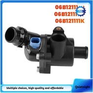 [Quietnight.my]Car Cooling Thermostat Assembly 06B121111D for  A4 A6 1.8L  2.0L 06B121111H 06B121111