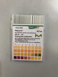 MERCK UNIVERSAL PH PAPER / KERTAS PH/ PH INDIKATOR/ LAKMUS 0-14 109535