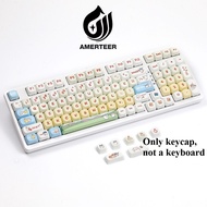 Amerteer Chiikawa Theme MOA Profile 121 Keys Keycaps for MX Switch Mechanical Keyboard