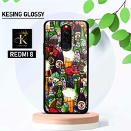 Case Hp Xiaomi Redmi 8 - Gambar Minuman - [KX-12] - Hardcase Redmi 8 -
