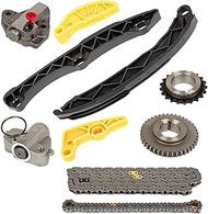 cycwer Engine Timing Chain Kit Oil Pump Gear for G4KJ 2.4 2.0L Automotive Timing Chain Set Cam Phase