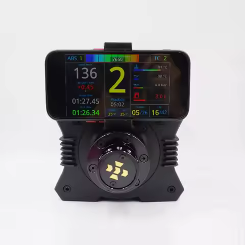 Racing Dashboard Universal Adjustable Phone Holder Mount Stand Compatible with MOZA R5 R3 R9 R12 SIM