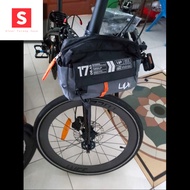 Luce livi front block bag for folding bike front folding bike bag