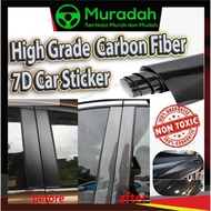 Carbon Fiber Sticker 7D Car Decal Stickers Waterproof Vinyl Decal For Car Carbon Fibre Car Wrap Car 