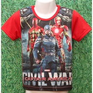 631 captain america 2693 T-Shirt / Tops / T-Shirt / Boy / Boy / Boy / Furo / Gift / Gift / Unique