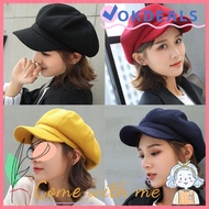OKDEALS Fashion Newsboy Cap Casual Fedora Wool Caps Beret Hat Autmn Winter Women Baker Boy Hats Viso
