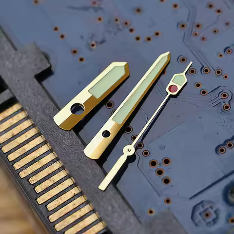 Green Luminous Watch SBDX001/SBDC001/SKX007/SRP777 Hands Set for NH35 NH36 Watch Movement Three Poin