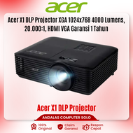 Projector ACER X1 DLP XGA 4000 ANSI LUMENS Garansi Resmi TKDN