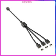 5V 3-Pin Extension Cable for Computer Motherboard Cable Connection Extension ARGB Splitter
