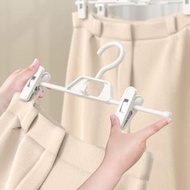 全家生活百貨 - 自由調節晾掛衣架多功能掛衣架 可調節衣夾晾褲架 褲夾