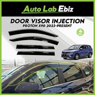 NEW Proton X90 X-90 2023-Present Door Visor Injection Sun Rain Guard Window Visor Air Press Car Acce