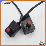 KKGOO Knob Dimmer, DC 0-10V Power Driver Led Dimmer Switch,  Mini 0-100% Scale Low Voltage Passive D