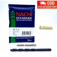 MATA Nachi Drill 6mm Iron Drill Bit 6.0mm hss NACHI New