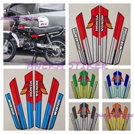 Striping Sticker Polet list motor HONDA win 100 1989 sticker list body standard best quality