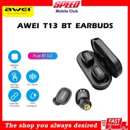AWEI T13 WIRELESS BLUETOOTH  EARBUDS 5.0  ~ Waterproof Touch Mini Earbuds HiFi Sound Dynamic Speaker Earbuds ~BRAND NEW