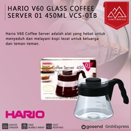 Hario Coffee Server VCS-01B 450ML Glass Coffee Server V60