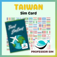 Taiwan Travel Sim Card - Unlimited Data - 3 / 7 / 10 days