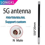 5G high-power antenna omnidirectional high-gain waterproof fiberglassFDD/TDD/SDL/SUL 2515-2675-3500-