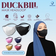 Mediguard 10pcs/50pcs Mask Itik 3D Face Mask 6D Hijab/Earloop Mask Duckbill Mask Medical/Non Medical Disposable Medical Premium Mask Face Mask Viral Duckbill Face Mask (MDA Approved)