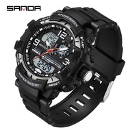 SANDA SANDA Youth Electronic Watch Mountaineering Sports Fashion Luminous Waterproof Alarm Clock Wat
