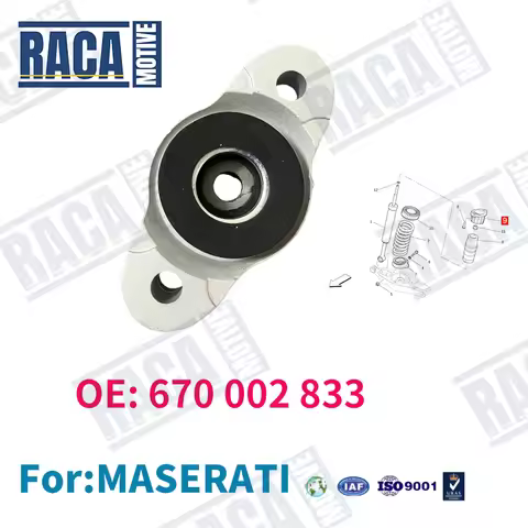 For Maserati Quattroporte M156 M157 Rear Shock Absorber Upper Bracket Pad 670002833