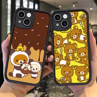 H-57 Cute Rilakkuma Casing for Realme C30 6 C30s C25 C25s C53 C51 GT C55 C67 C63 C65 C25Y 5G