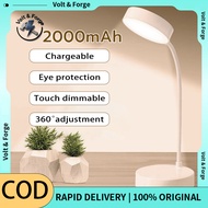 Volt & Forge Rechargeable Dimmable LED Reading Table Lamp - 3 Colour (2000mAh)