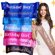 Happy Birthday Its My Birthday Happy Sweet 17th Seventeen Sash Birthday Bogor