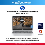 HP Omnibook 5 16-AF1022TU Laptop - 16" 2K TOUCH/U5-225U/16GB D5/512GB SSD/INTEL/W11+HNS