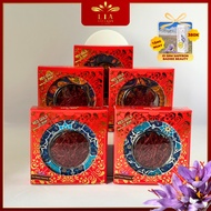 5 Boxes (1gr / Box) Saffron Super Negin Red Gold Mohammad Iran Saffron [Free Cleanser]