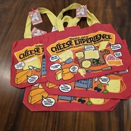 Trader Joe'S Cheese Cotton Tote Bag Shopping Bag