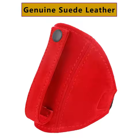 JDM Racing Car Bucket Seat Belt Holder Protector Genuine Suede Leather Seatbelt Guide for BRIDE RECA