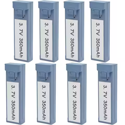 3.7V 350mAh Original JJRC H107 Battery Spare Parts Rechargeable Lipo RC Drone Quadcopter Accessory M