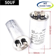 Tụ ngậm nhôm tròn CBB65 tụ ngậm dầu điện áp 450VAC dùng trong động cơ điện một pha mô tơ bơm nước má